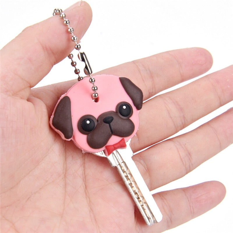 Silicone Pug Key Cap