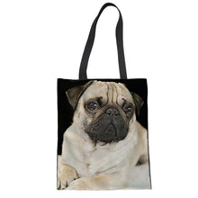 Load image into Gallery viewer, &quot;Pugs Forever&quot; Pug Shopping Bags