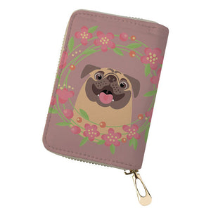 "Pug Patterns" Credit Card Holders