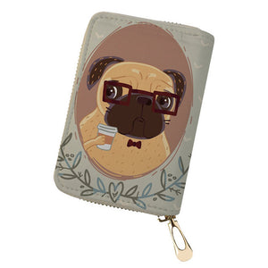 "Pug Patterns" Credit Card Holders