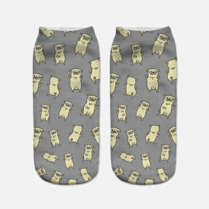 2019 3D Print Pug Socks