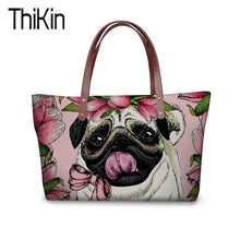 Load image into Gallery viewer, &quot;Pug Patterns&quot; Women&#39;s Shoulder Bags