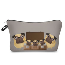 Load image into Gallery viewer, &quot;Pug Family&quot; Women&#39;s Makeup Organizer Bag