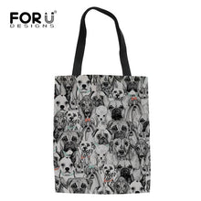 Load image into Gallery viewer, &quot;Pug It All&quot; Pug Shoulder Bags