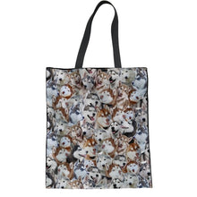 Load image into Gallery viewer, &quot;Pug Patterns&quot; Pug Reusable Bags