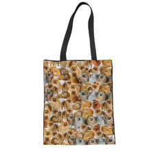 Load image into Gallery viewer, &quot;Pug Patterns&quot; Pug Reusable Bags