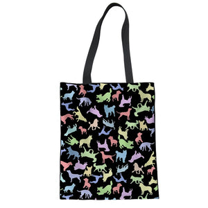 "Pug Patterns" Pug Reusable Bags