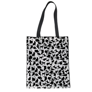 "Pug Patterns" Pug Reusable Bags