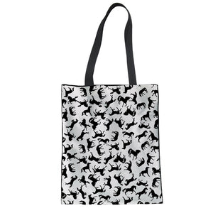 "Pug Patterns" Pug Reusable Bags