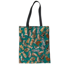 Load image into Gallery viewer, &quot;Pug Patterns&quot; Pug Reusable Bags